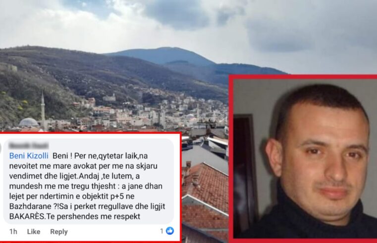 Qytetari pyet Drejtorin e Urbanizmit “Të lutem a mundesh me tregu thjesht, a janë dhanë lejet për ndërtimin e objektit apo jo?!