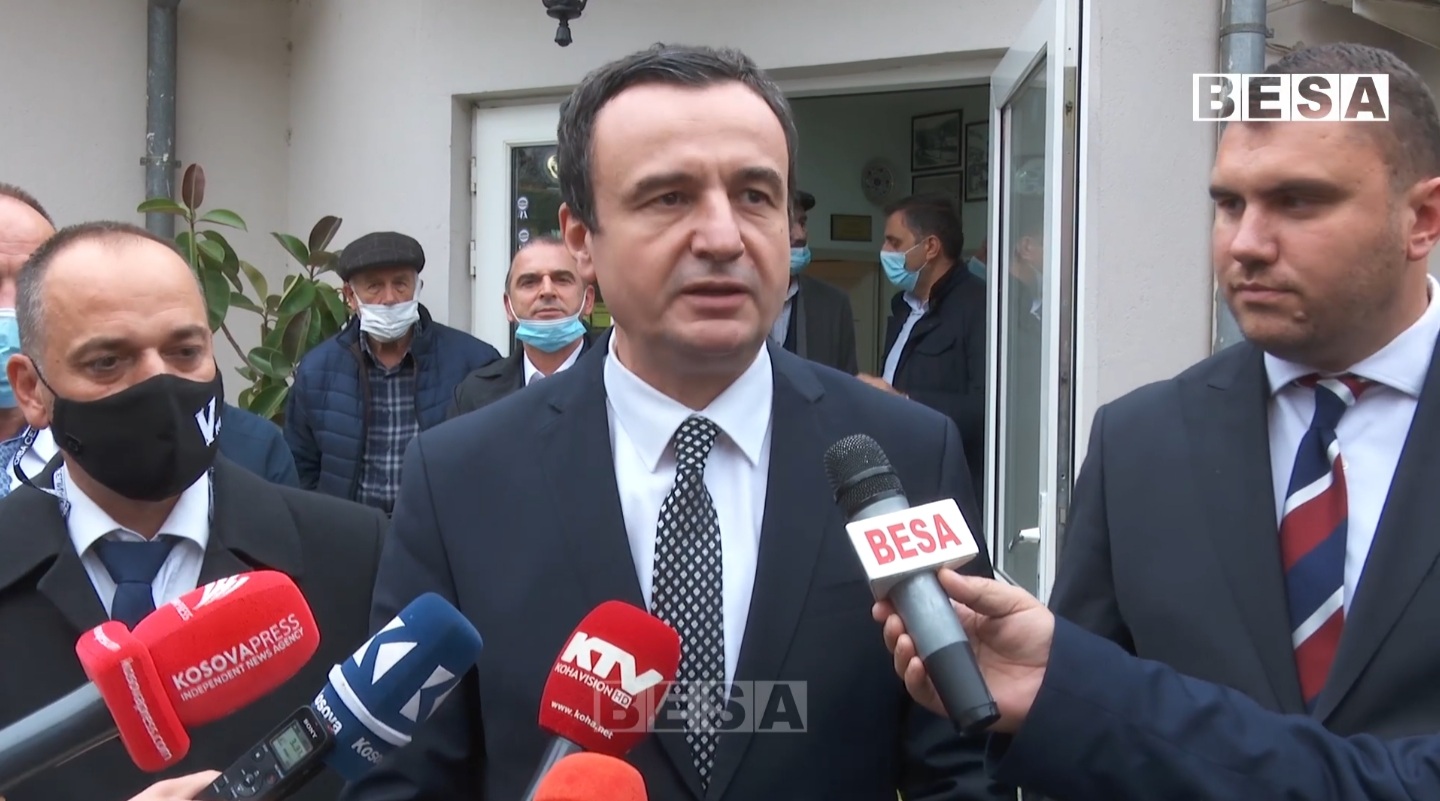 Albin Kurti në Prizren: “Veprimi në Veri të Kosovës është luftë kundër krimit të organizuar dhe kontrabandës” (VIDEO)