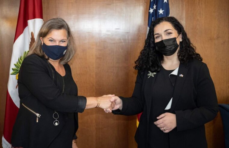 Presidentja pas takimit me Nuland: Kosova s’ka aleat më të madh se Amerika