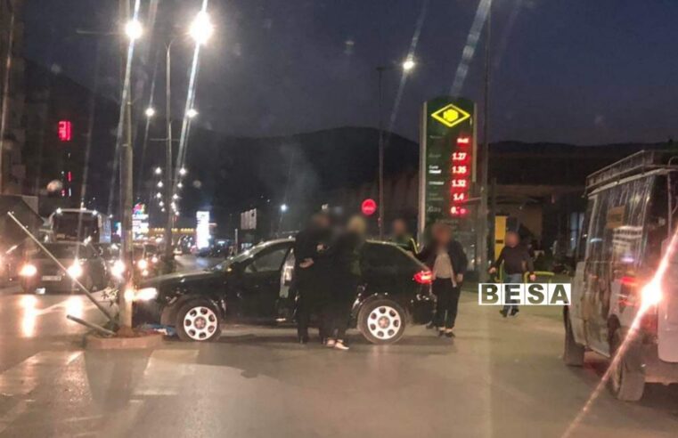 Vetaksident në rrugën Tirana në Prizren