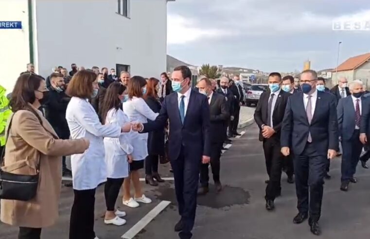 Kryeministri Albin Kurti merr pjesë në ceremoninë e inaugurimit të impiantit për trajtimin e ujërave të ndotura në Prizren (VIDEO)