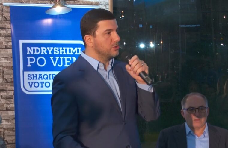 Memli Krasniqi dhe Shaqir Totaj në takim me gratë e Prizrenit