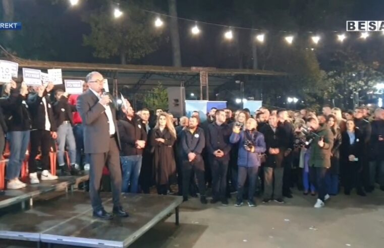 Tubimi përmbyllës i PDK- së në Prizren (VIDEO)