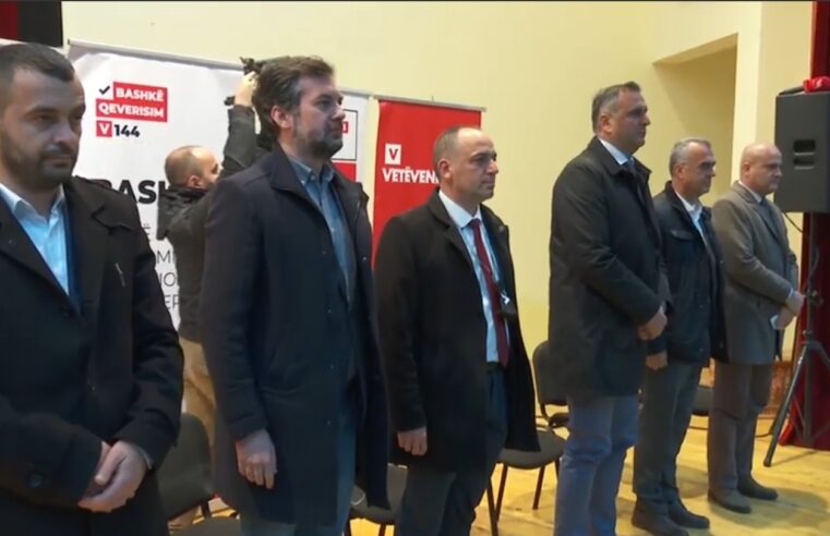 Në Gjonaj LVV ka shpalosur programin zgjedhor dhe kanë kërkuar votën për kandidatin Mytaher Haskuka