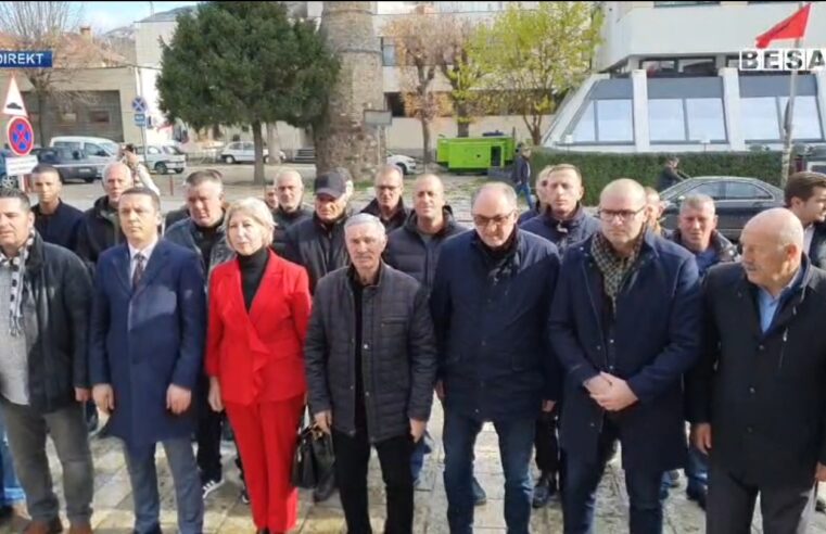 Homazhe te Monumenti i Remzi Ademajt me rastin e 28 nëntorit ditës së flamurit
