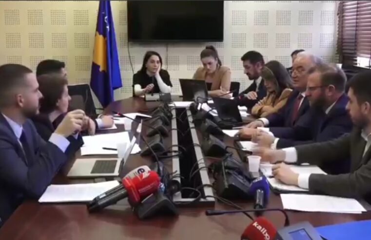 Përplasen dy deputetët e Lëvizjes Vetëvendosje, Fitore Pacolli dhe Haki Abazi sot në mbledhjen e Komisioni për Punë të Jashtme (VIDEO)