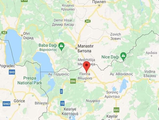 Epiqendra e tërmetit ka qenë në Florina të Greqisë me 5.8 shkallë të rihterit raporton Rtv Besa