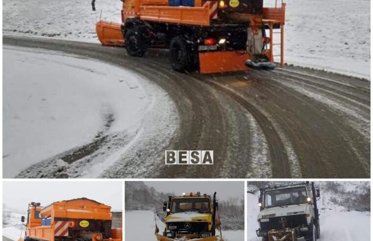 Komuna e Prizrenit njofton se rrugët malore dhe në fshatra janë pastruar dhe janë të kalueshme