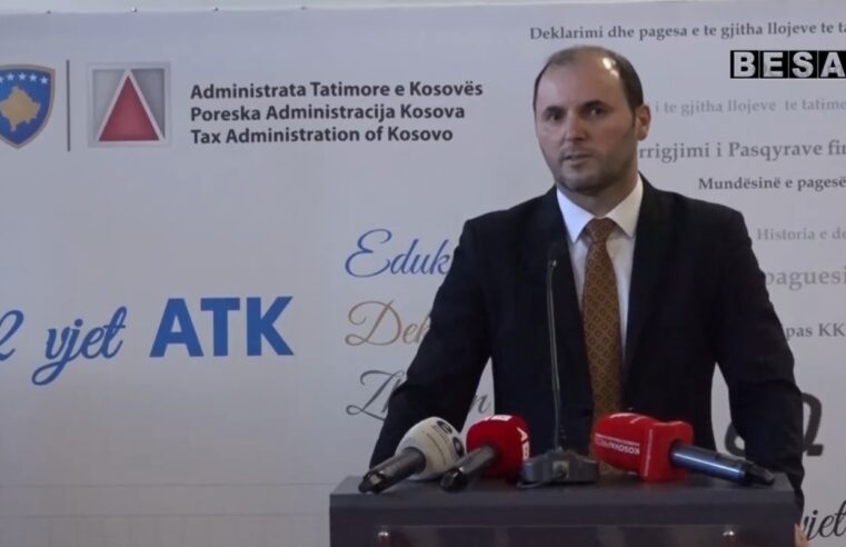 Murtezaj: Rreth 8 miliardë euro të hyra tatimore dhe kontribute pensionale për 22 vjet