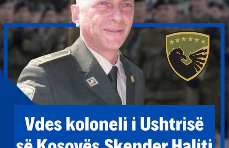 Vdes koloneli i Ushtrisë së Kosovës