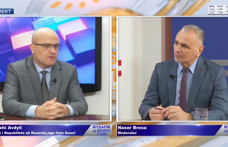 Dr. Haxhi Avdyli-Deputet i Republikës së Kosovës, nga lista Guxo! (MYSAFIR NË STUDIO)