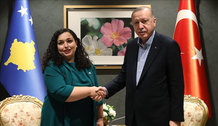 Osmani i uron shërim të shpejtë Erdoganit dhe gruas së tij