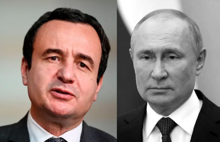 Kurti ia bën me dije Putinit se Kosova s’është aspak e frikësuar!