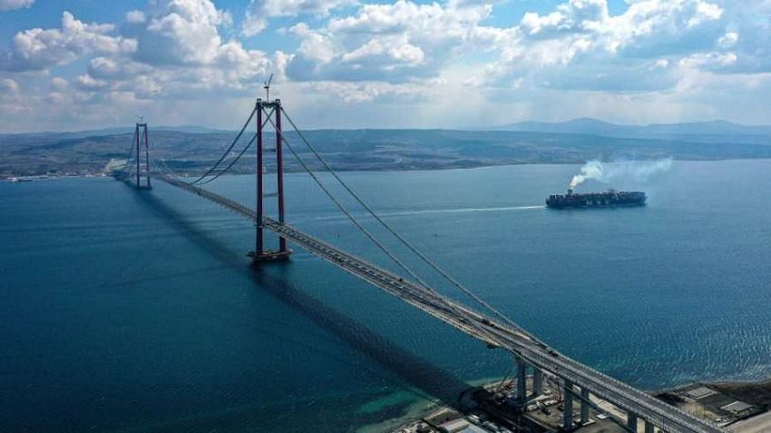 Erdogan e përuron urën më të gjatë në botë që e lidh Evropën me Azinë vetëm për 6 minuta