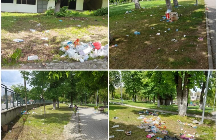 Kjo është pamja e Parkut të Prizrenit një ditë pas “Karabashit”