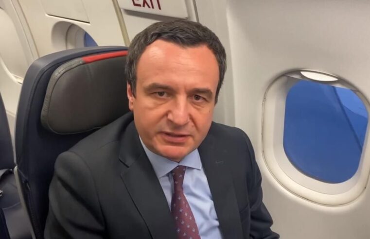 Kryeministri Kurti kthehet në Kosovë pas vizitave në SHBA dhe Zvicër, ku qëndroi 20 ditë