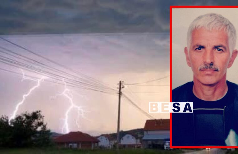 E rëndë: Ky është 55-vjeçari që vdiq pasi e goditi rrufeja në Prizren, ishte duke punuar me traktor