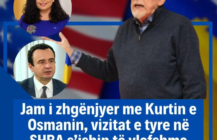 William Walker: Jam i zhgënjyer me Kurtin e Osmanin, vizitat e tyre në SHBA s’ishin të vlefshme