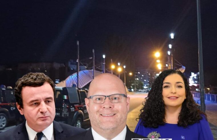Ambasadori amerikan në takim me Osmanin e Kurtin