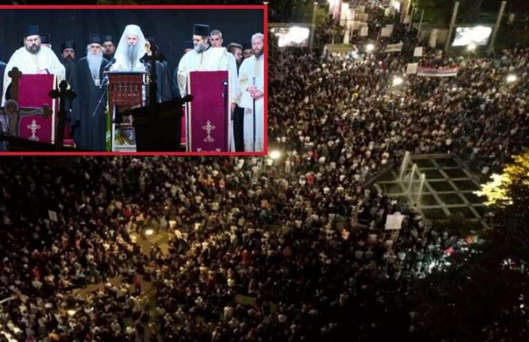 Kisha Ortodokse organizon tubim të madh në Beograd kundër paradës LGBT