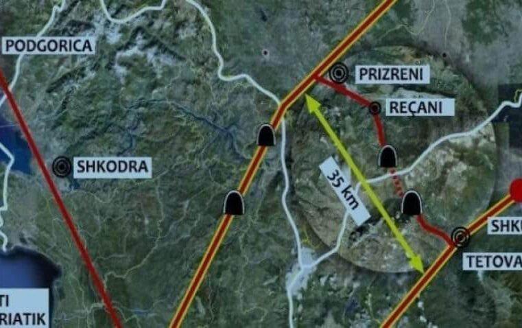 Prizreni gjatë 2024-ës lidhet me Tetovën përmes tunelit 6 km