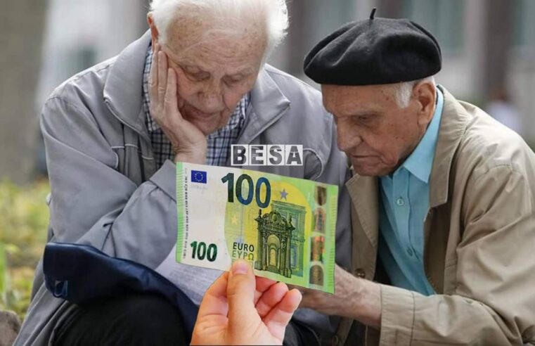 Nesër del pagesa e pensioneve me 100 euro shtesë