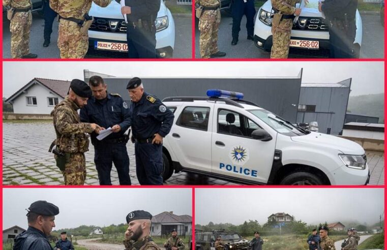 KFOR patrullon bashkë me Policinë e Kosovës
