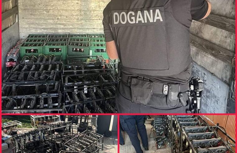 Policia dhe Dogana me aksion në Leposaviq, konfiskohen kartela grafike e pajisje për prodhim kriptovalutash