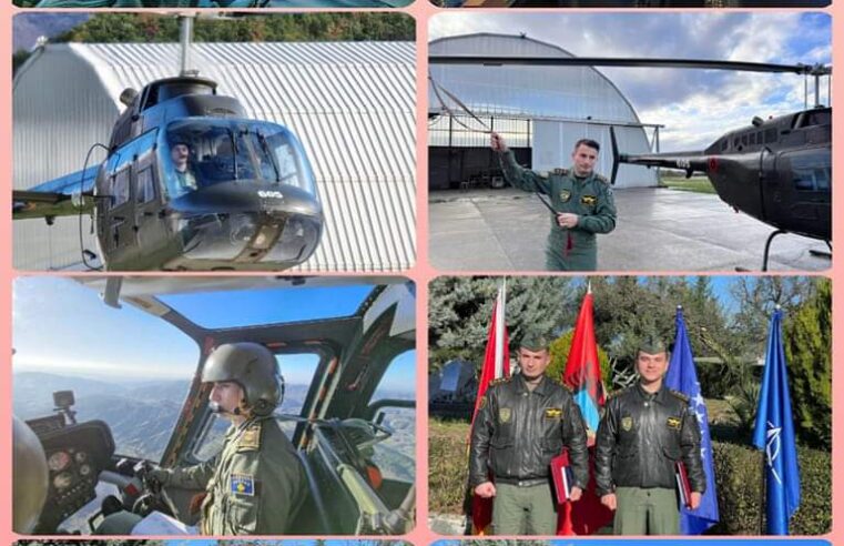 Ministri i Mbrojtjes Mehaj: Pilotët tanë përfunduan me sukses programin e rifreskimit të fluturimeve me helikopter