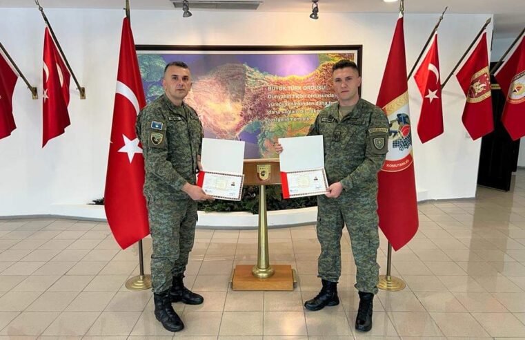 FSK-së i shtohen edhe dy nënoficerë pas shkollimit në Turqi