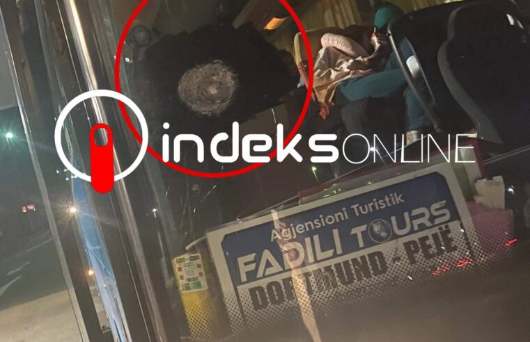 Serbi: Sulmohet me gur një autobus shqiptar