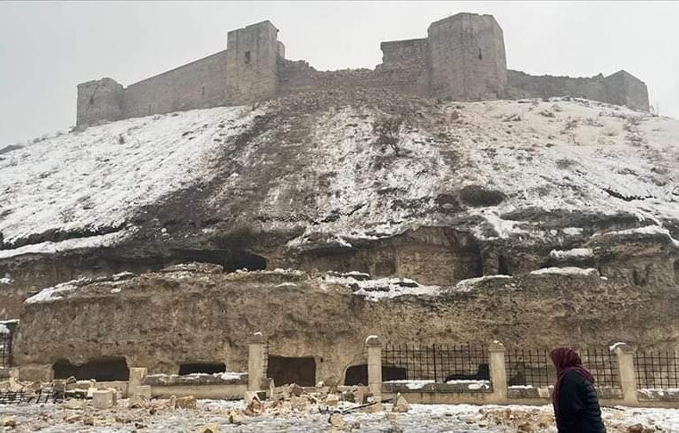 Tërmeti në Turqi, Shembët kalaja Gaziantepit e cila u ndërtua më shumë se 2200 vjet më parë