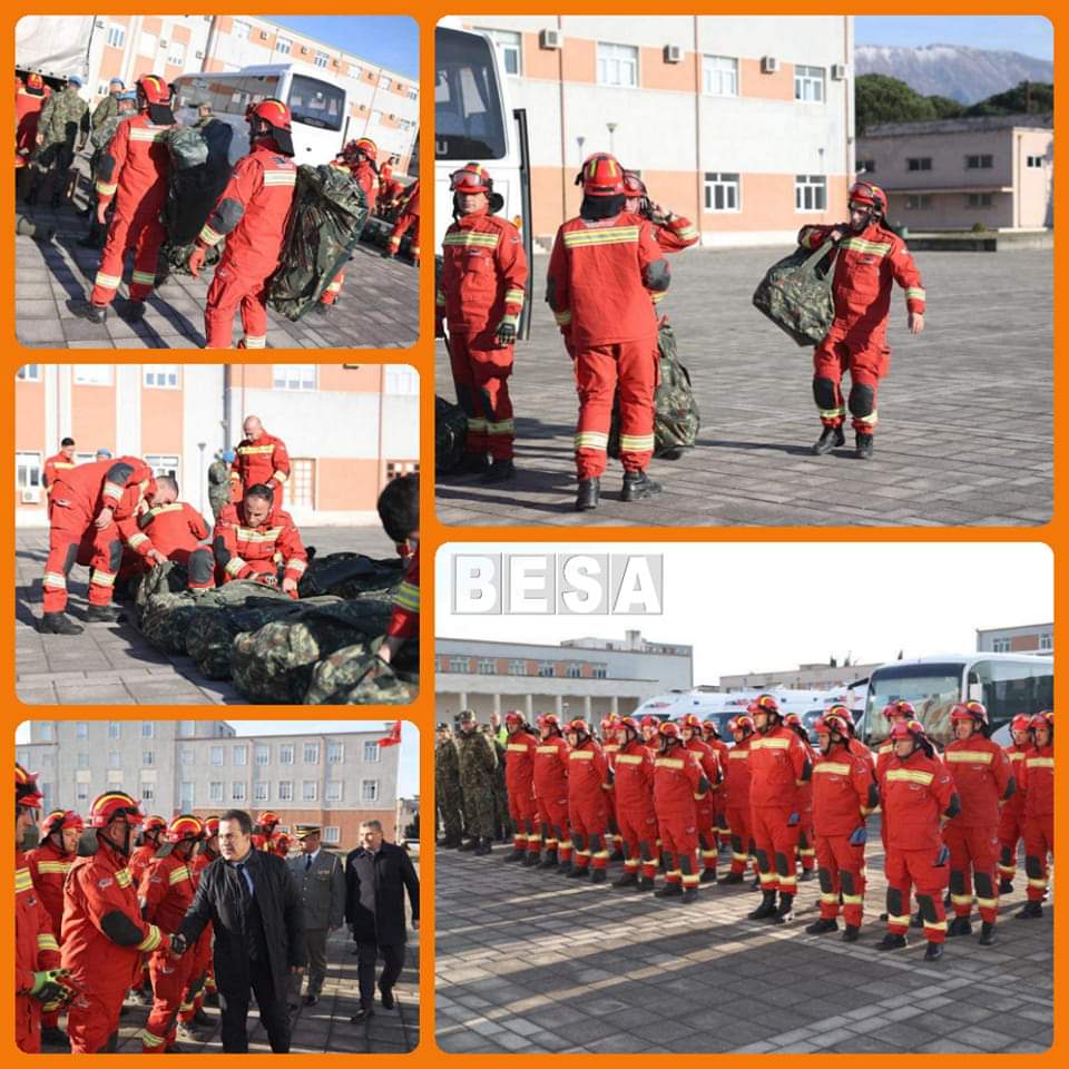Tërmeti në Turqi/ Shqipëria nis 53 specialist në një mision solidariteti në ndihmë të operacioneve të kërkim-shpëtimit për në Turqi