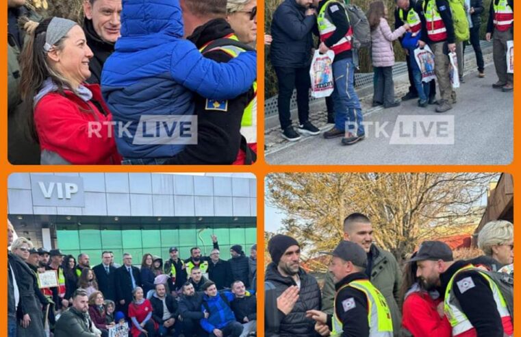 Arrijnë në Kosovë heronjtë tanë, u angazhuan në Turqi në misionin për të shpëtuar jetë👏