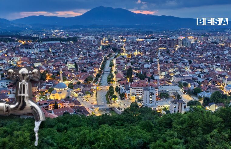 Për shkak të defektit të shkaktuar në gypin tek lokacioni „Natyra”, pa furnizim të ujit kanë mbetur disa lagje të Prizrenit