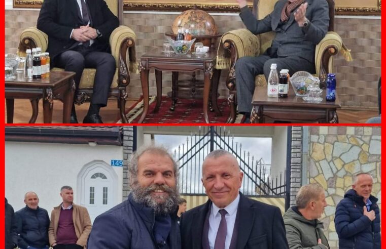 Kamberi viziton familjen Jashari: Lulzimi ishte aty për ta rikujtuar fizikun e babait të tij