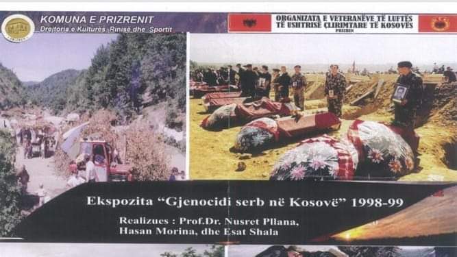 Nga 24 deri me 28 Mars 2023 në Sheshin e Dëshmorve do të hapet Ekspozita “FAKTET E GJENOCIDIT SERB NE KOSOVË 1998-99