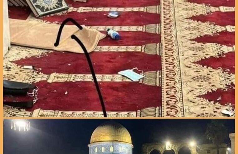 Forcat izraelite sulmojnë besimtarët gjatë namazit të teravive në xhaminë Al-Aksa në Jerusalem (Kuds)