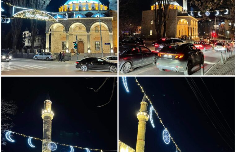 Kështu zbukurohet për Ramazan një pjesë e Prishtinës së vjetër nga disa vullnetarë😍❤️