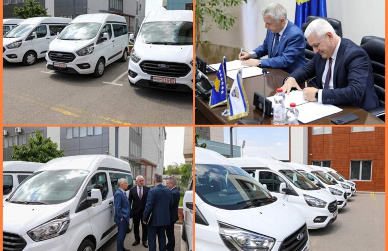 🇩🇪🇽🇰 Gjermania i dhuron Policisë së Kosovës pesë furgona