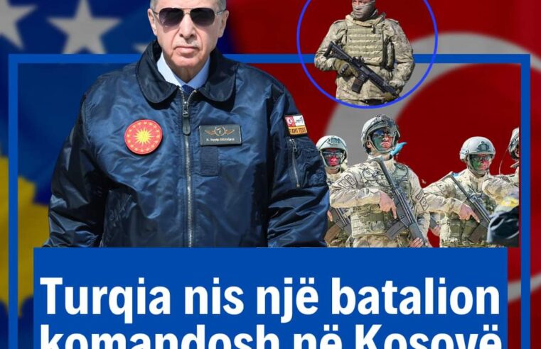 Turqia nis një batalion komandosh në Kosovë