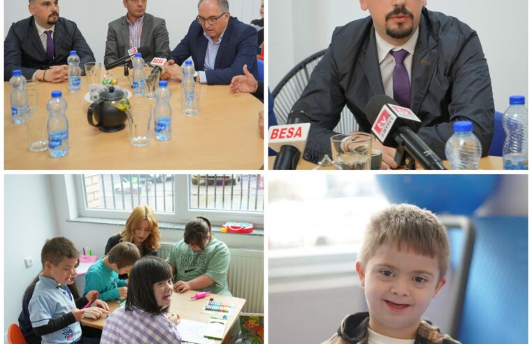 Jam jashtëzakonisht i lumtur që bashkë me Kryetarin Totaj dhe kabinetin e tij përuruam renovimin e tërësishëm të shoqatës Down Syndrome.