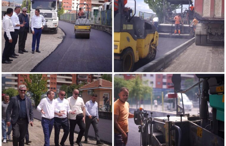 Po asfaltohet rruga përskaj Stacionit të Autobusëve në Prizren!