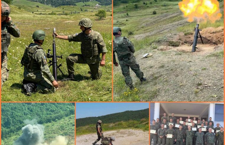 Ushtarët e Kosovës kryejnë me sukses stërvitjet “Artileri” dhe “Xhenio Luftarake” 🇽🇰