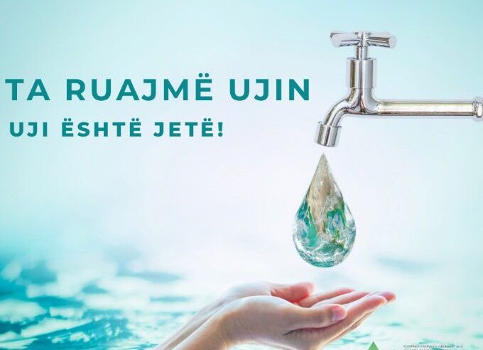 Apel për kursim të ujit nga Hidroregjioni Jugor:TA RUAJMË UJIN!