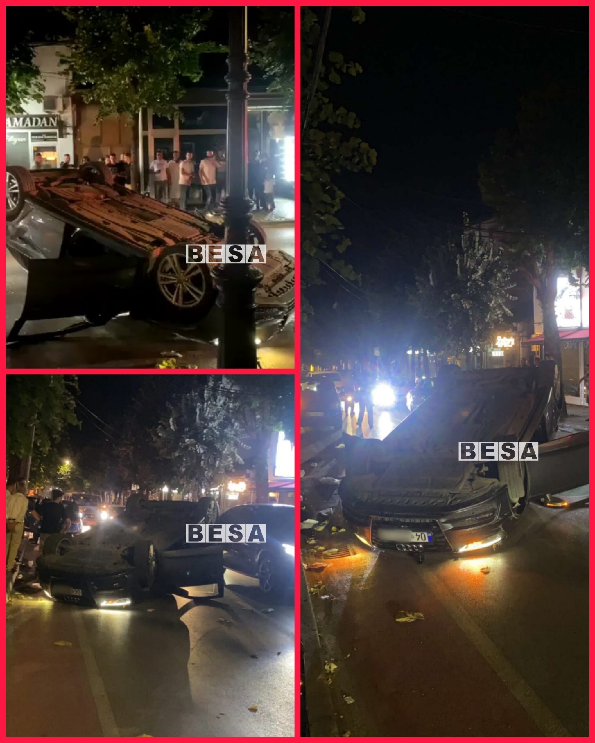 Aksident trafiku në rrugën Adem Jashari në Prizren