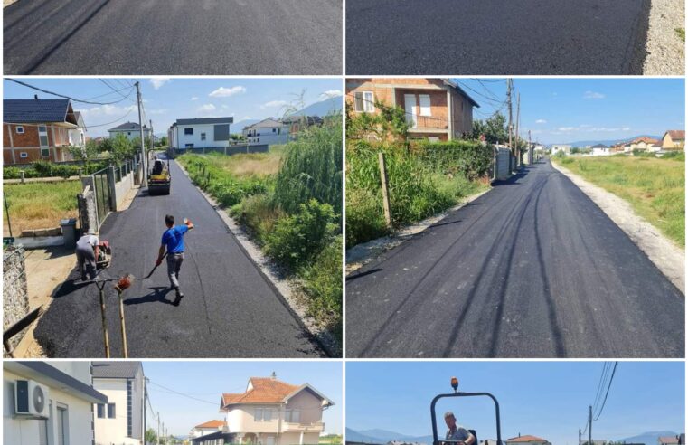 Drejt përfundimit punimet në projektin “Ndërtimi i infrastrukturës në lagjen Arbana