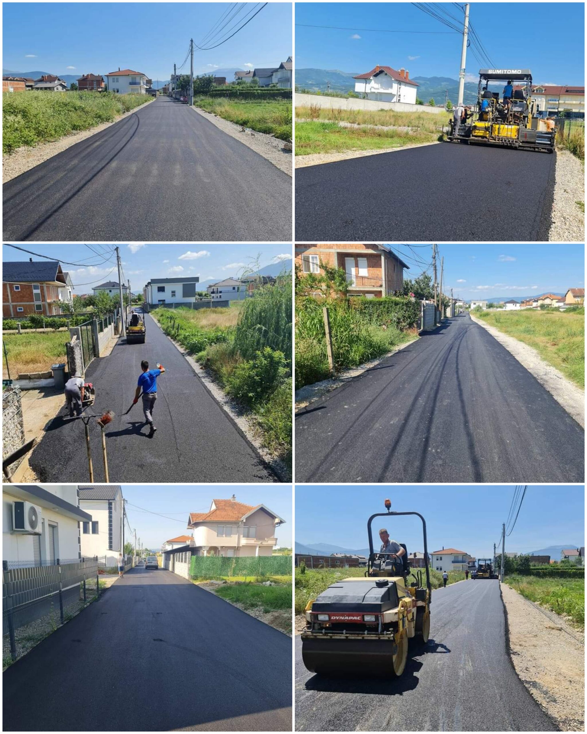Drejt përfundimit punimet në projektin “Ndërtimi i infrastrukturës në lagjen Arbana