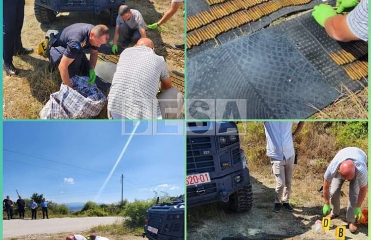 Policia konfiskon mbi 1 mijë e 200 fishekë në Rudine të Zveçanit