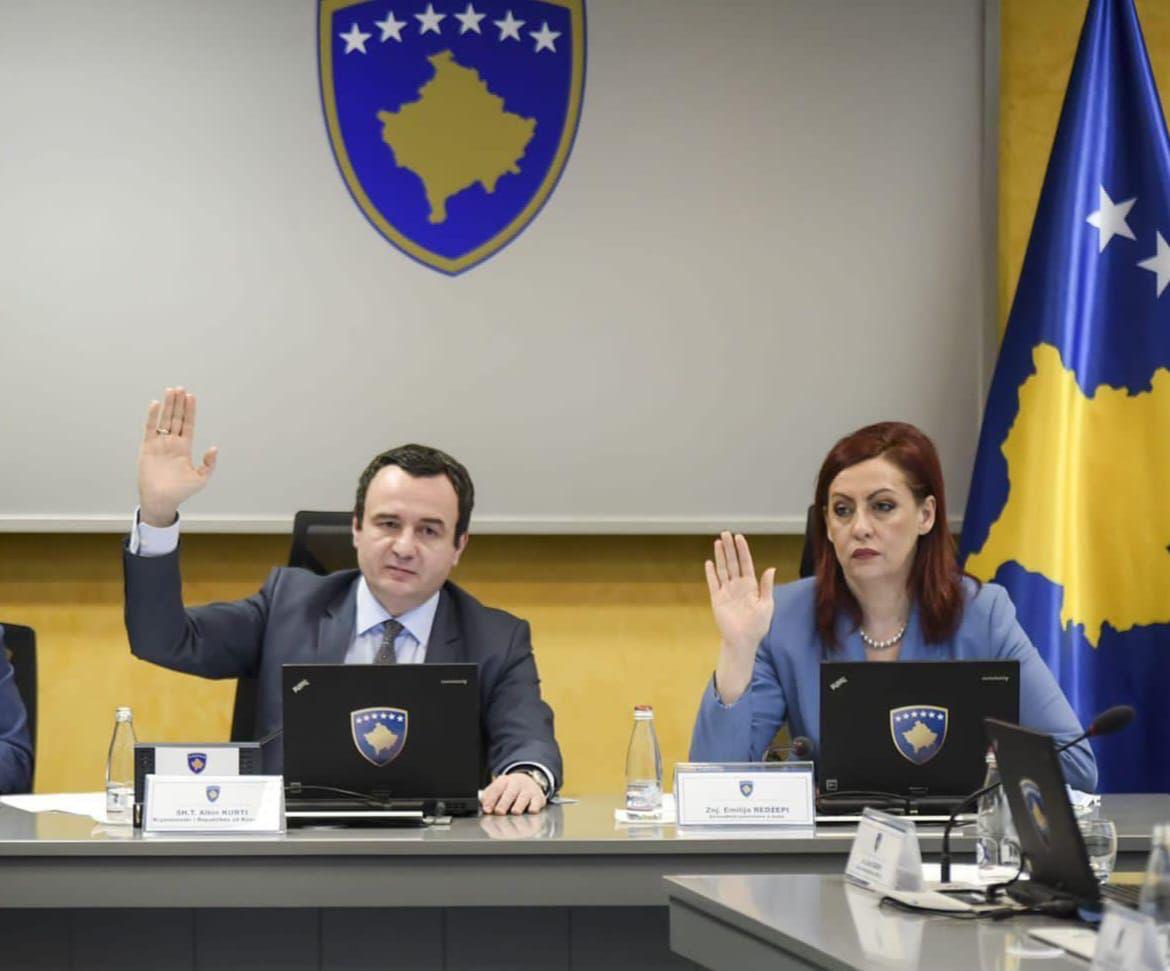 Zv. Kryeministrja Rexhepi: Është votuar vendimi për asfaltimin dhe rikonstruksionin e rrugës që lidh Gornjë dhe Donjë Lubinjë – Reçan